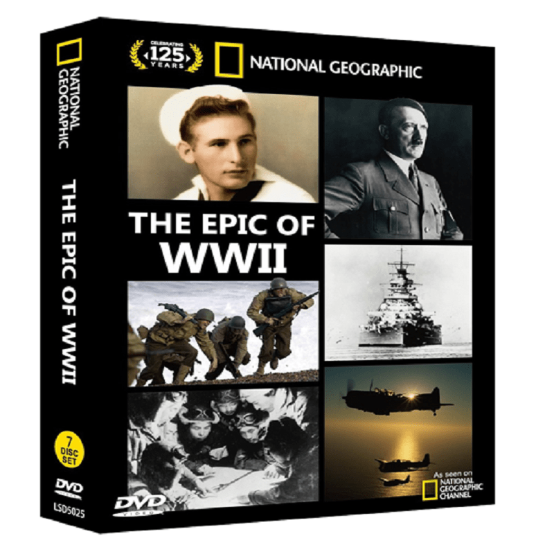 二戰史詩 The epic of WWⅡ 共七集 DVD版 / Blu-ray版